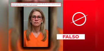 Es falsa esta imagen de Cilia Flores en prisión de Nueva York, al igual que su supuesta condena de 40 años