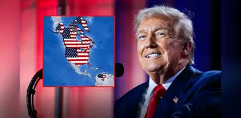 Trump simula la 'conquista' de Canadá, Groenlandia y Venezuela con imágenes de mapas manipulados, previo al Foro de Davos Trump simula la 'conquista' de Canadá, Groenlandia y Venezuela con imágenes de mapas manipulados, previo al Foro de Davos