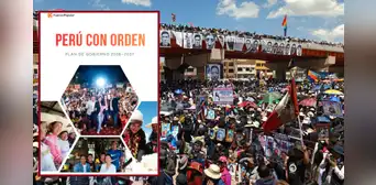 Fuerza Popular sostiene en su plan de gobierno que protestas contra Boluarte deterioraron imagen del Perú
