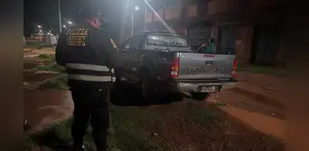 Camioneta robada en Madre de Dios fue encontrada en Juliaca