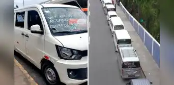 Paro de transportistas en Arequipa: 7 mil conductores exigen autorización para trabajar como "transporte alternativo" Paro de transportistas en Arequipa: 7 mil conductores exigen autorización para trabajar como "transporte alternativo"