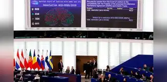 El Parlamento Europeo frena el acuerdo con el Mercosur y lo envía al Tribunal de Justicia de la UE El Parlamento Europeo frena el acuerdo con el Mercosur y lo envía al Tribunal de Justicia de la UE