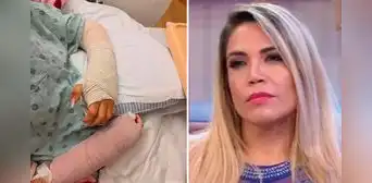 Anelhí Arias revela el difícil momento que vive por accidente de su hija con fuegos artificiales: "No es una fractura normal" Anelhí Arias revela el difícil momento que vive por accidente de su hija con fuegos artificiales: "No es una fractura normal"