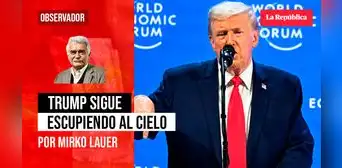 Trump sigue escupiendo al cielo Trump sigue escupiendo al cielo