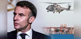 Francia intervino "un petrolero procedente de Rusia" sancionado y sospechoso de llevar "una bandera falsa" Francia intervino "un petrolero procedente de Rusia" sancionado y sospechoso de llevar "una bandera falsa"