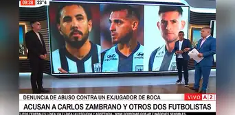 Carlos Zambrano, Sergio Peña y Miguel Trauco son denunciados por presunto abuso sexual a joven argentina Carlos Zambrano, Sergio Peña y Miguel Trauco son denunciados por presunto abuso sexual a joven argentina