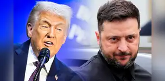 "La guerra tiene que terminar": Trump y Zelenski se reúnen en Davos para avanzar en la paz en Ucrania "La guerra tiene que terminar": Trump y Zelenski se reúnen en Davos para avanzar en la paz en Ucrania
