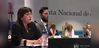 Delia Espinoza y María Teresa Cabrera protagonizan tenso cruce de palabras: "Hay que tener comprensión lectora" Delia Espinoza y María Teresa Cabrera protagonizan tenso cruce de palabras: "Hay que tener comprensión lectora"