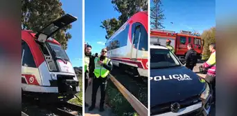 España registra tercer accidente ferroviario tras el choque de un tren con una grúa: se reportó 4 heridos