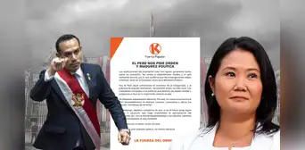Fuerza Popular blinda a José Jerí y no apoyará su salida: "No vamos a sumarnos al coro desestabilizador"