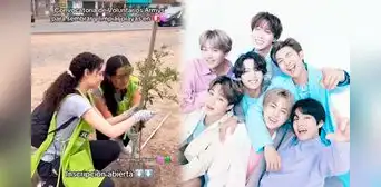 Armys se vuelve viral al convocar voluntarios para limpiar playas y sembrar árboles ante llegada de BTS al Perú Armys se vuelve viral al convocar voluntarios para limpiar playas y sembrar árboles ante llegada de BTS al Perú
