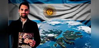 Embajador argentino en Francia critica en plena audiencia un mapa que identifica a las Islas Malvinas como territorio británico Embajador argentino en Francia critica en plena audiencia un mapa que identifica a las Islas Malvinas como territorio británico