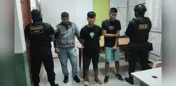 Iquitos: detienen a presunta banda que asaltaba a turistas y personas a la salida de locales nocturnos