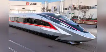 China desafía a Japón y presenta el tren bala más rápido del mundo: alcanza una velocidad de 450 km/h