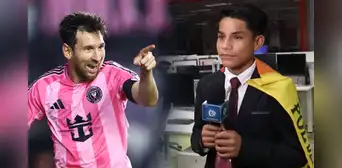 Pol Deportes cumplirá su sueño de conocer a Lionel Messi: será embajador en el Alianza Lima vs Inter Miami por la Noche Blanquiazul
