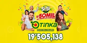 ¡Reventó el pozo millonario de La Tinka!: conoce los resultados del sorteo de HOY domingo 25 de enero de 2026