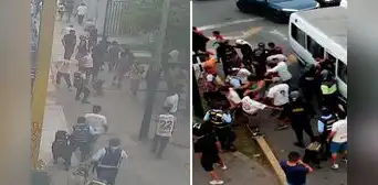 Serenos de La Molina sufren cortes en la cabeza y esguinces tras ser atacados con piedras por barristas de Universitario