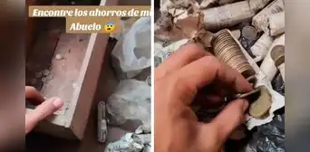 Encuentra los ahorros de su abuelo, pensó que era una fortuna, pero queda en shock al ver que eran monedas con 50 años de antigüedad