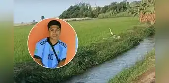 La Libertad: joven desaparecido es hallado sin vida en canal de regadío de Guadalupe La Libertad: joven desaparecido es hallado sin vida en canal de regadío de Guadalupe