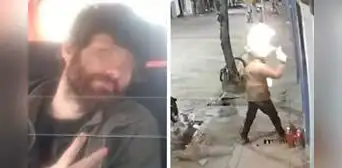 Atrapan a extranjero de nacionalidad checa acusado de incendiar local de motocicletas en Cusco: fue identificado por quemaduras en sus manos Atrapan a extranjero de nacionalidad checa acusado de incendiar local de motocicletas en Cusco: fue identificado por quemaduras en sus manos