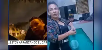 Congresista Kira Alcarraz falta el respeto a efectivo PNP: su chofer fue detenido por dosaje etílico positivo Congresista Kira Alcarraz falta el respeto a efectivo PNP: su chofer fue detenido por dosaje etílico positivo