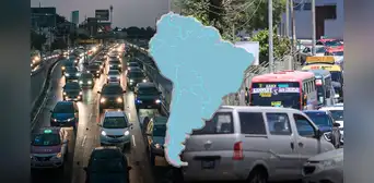 Las 4 ciudades de América Latina más congestionadas por el tráfico en el mundo: dos son de Perú, aunque no lideran el top