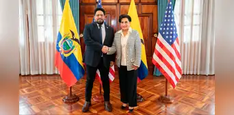 Estados Unidos y Ecuador refuerzan relaciones para dar un "duro golpe" al narcotráfico que opera en frontera con Perú y Colombia Estados Unidos y Ecuador refuerzan relaciones para dar un "duro golpe" al narcotráfico que opera en frontera con Perú y Colombia