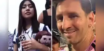 Tiktoker Milenka Nolasco logró conocer a Lionel Messi tras partido Alianza Lima vs. Inter Miami: "¿Me puedes sonreír?" Tiktoker Milenka Nolasco logró conocer a Lionel Messi tras partido Alianza Lima vs. Inter Miami: "¿Me puedes sonreír?"
