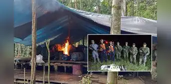 Golpe al narcotráfico en frontera de Loreto con Brasil: destruyen laboratorios valorizados en más de US$422.000