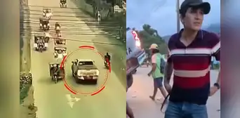 Chofer aparentemente ebrio invade carril y mata a cinco personas en San Martín: un niño quedó en UCI