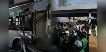 ATU defiende a chofer tras choque del Metropolitano en Vía Expresa: "Tiene un récord impecable y descansó el día anterior"