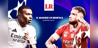 Real Madrid vs Benfica EN VIVO: horario y canal de TV para ver el partido por la última fecha de la Champions League Real Madrid vs Benfica EN VIVO: horario y canal de TV para ver el partido por la última fecha de la Champions League
