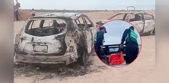 Tacna: agricultores queman vehículos e intentan linchar a presuntos delincuentes Tacna: agricultores queman vehículos e intentan linchar a presuntos delincuentes