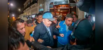 Generación Z y Policía se enfrentan en Arequipa tras llegada de Rafael López Aliaga Generación Z y Policía se enfrentan en Arequipa tras llegada de Rafael López Aliaga
