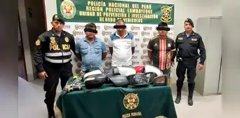 Chiclayo: caen 'Los elegantes del reflejo' con gran cantidad de autopartes hurtadas Chiclayo: caen 'Los elegantes del reflejo' con gran cantidad de autopartes hurtadas