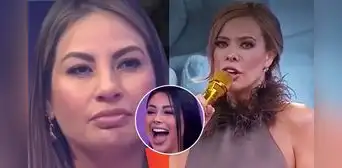 Laura Huarcayo comete error en vivo durante 'MQM' y confunde a Pamela López con Pamela Franco
