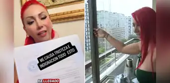 Deysi Araujo indignada tras recibir carta notarial de sus vecinos que le prohíbe usar áreas comunes por deuda: "Ni yo lo entiendo" Deysi Araujo indignada tras recibir carta notarial de sus vecinos que le prohíbe usar áreas comunes por deuda: "Ni yo lo entiendo"