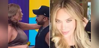 Laura Huarcayo sorprende al coquetear en vivo con Jociney Barbosa, integrante de Axé Bahía: "Estoy apaixonada"