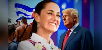 Sheinbaum afirma que amenaza arancelaria de Trump contra países que vendan petróleo a Cuba "podría desencadenar una crisis humanitaria"