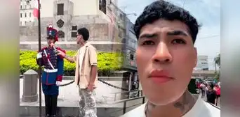 Tiktoker niega que se haya burlado de militar de los ‘Húsares de Junín’: “No le he faltado el respeto”
