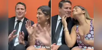 Paco Bazán emociona a Susana Alvarado al cantarle romántico tema: "Una canción de amor..." Paco Bazán emociona a Susana Alvarado al cantarle romántico tema: "Una canción de amor..."