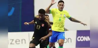 Perú perdió contra Brasil en semifinales de la Copa América de Futsal: jugará por el tercer puesto Perú perdió contra Brasil en semifinales de la Copa América de Futsal: jugará por el tercer puesto