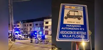 Asesinan a un mototaxista en San Juan de Lurigancho: gremio denuncia extorsiones y cobro de cupos