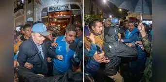 Rafael López Aliaga, rechazado en Arequipa: población le grita "¡Porky corrupto!" Rafael López Aliaga, rechazado en Arequipa: población le grita "¡Porky corrupto!"