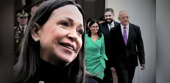 María Corina Machado dice que será presidente "cuando llegue el momento" y afirma que no estaría en riesgo si regresa a Venezuela