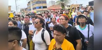 Docentes peruanos del Sutep protestan por falta de pago de CTS 2026: "Ya nos hemos cansado de dialogar" Docentes peruanos del Sutep protestan por falta de pago de CTS 2026: "Ya nos hemos cansado de dialogar"