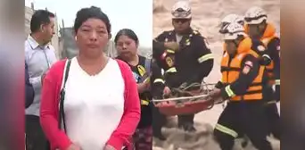 Madre denuncia falta de apoyo de la PNP en búsqueda de su hijo desaparecido tras caer el río Chillón: "Les pido que me ayuden"