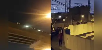Usuarios quedan atrapados en la Línea 1 del Metro y se ven obligados a caminar por rieles del tren