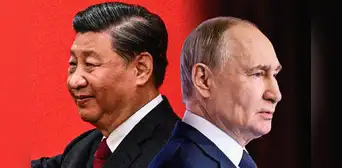 Xi Jinping y Vladimir Putin refuerzan relación bilateral mediante videollamada: "Un importante factor de estabilidad" Xi Jinping y Vladimir Putin refuerzan relación bilateral mediante videollamada: "Un importante factor de estabilidad"