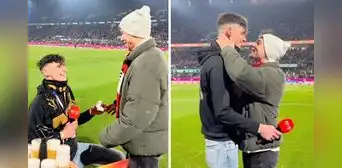 Árbitro que pidió matrimonio a su novio en Alemania es acusado de robo por su exjefe: fue ubicado tras video viral